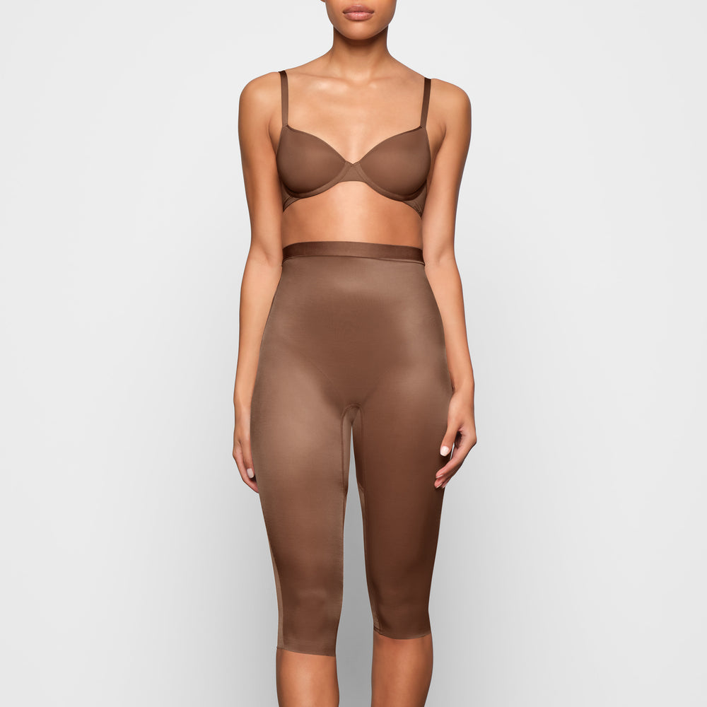 Skims BARELY THERE CROPPED Leggings Bruin | LBK-390162