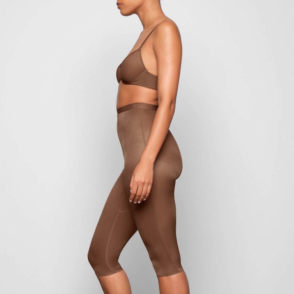 Skims BARELY THERE CROPPED Leggings Bruin | LBK-390162