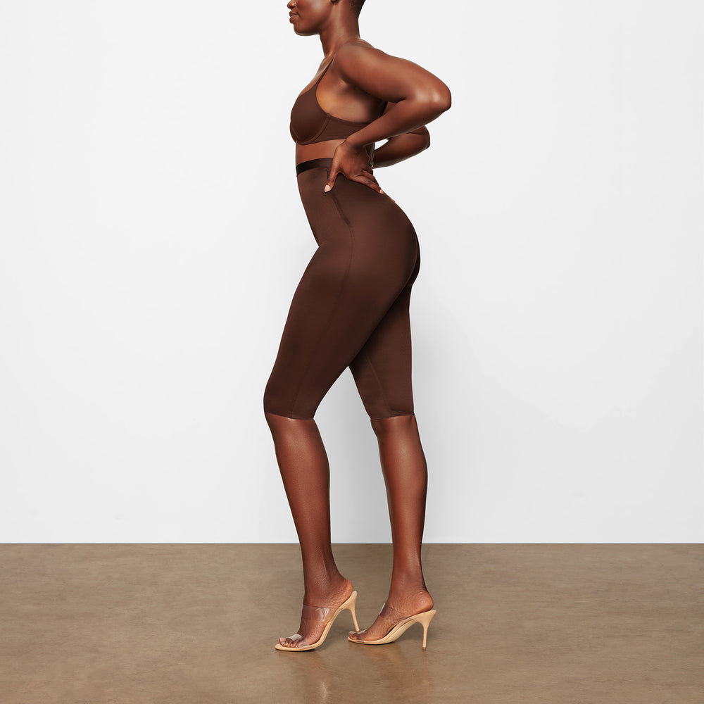 Skims BARELY THERE CROPPED Leggings Chocola | OVY-478501