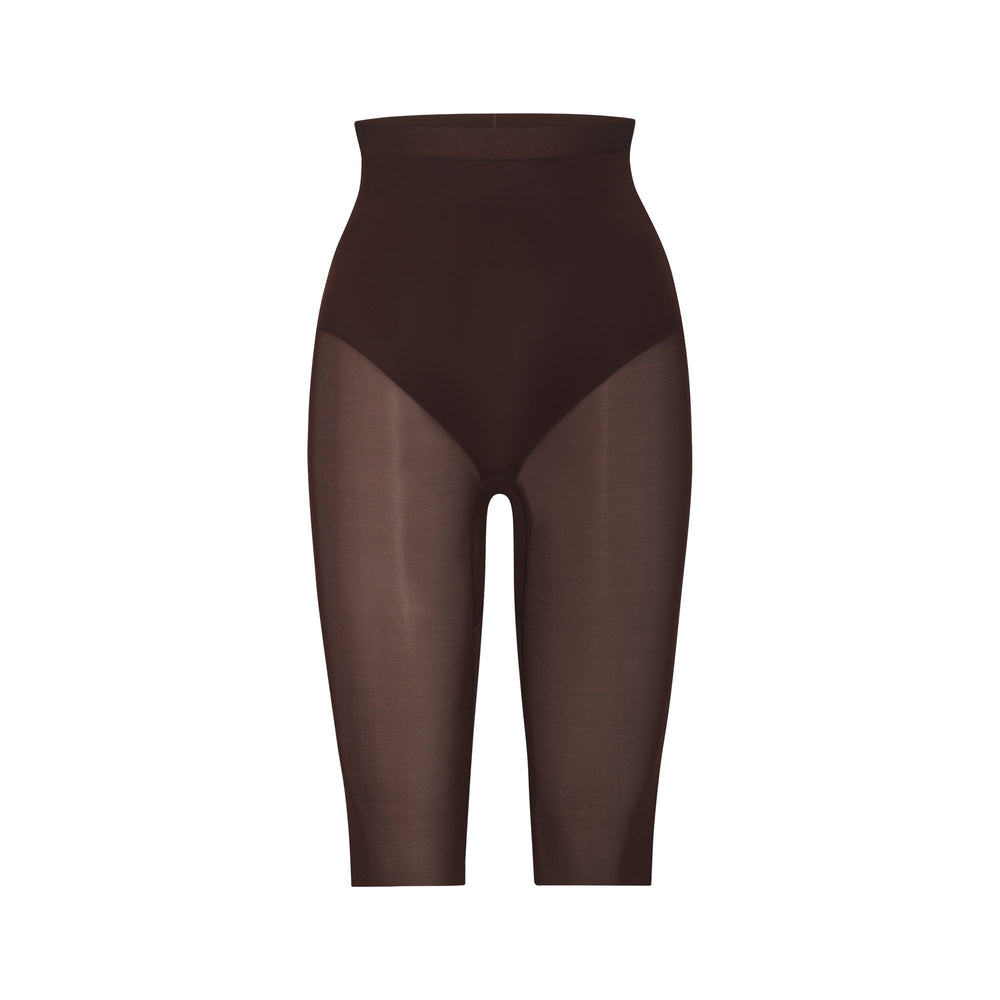 Skims BARELY THERE CROPPED Leggings Chocola | OVY-478501