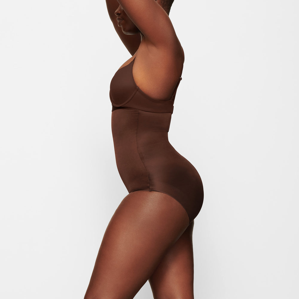 Skims BARELY THERE HIGH WAIST Brief Chocola | SHA-287390
