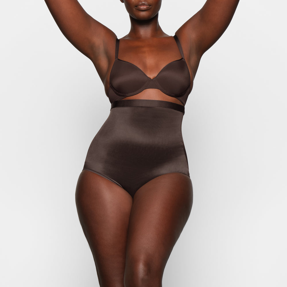 Skims BARELY THERE HIGH WAIST Brief Koffie | KYV-823509