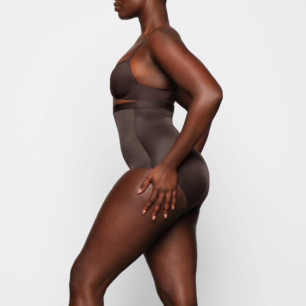 Skims BARELY THERE HIGH WAIST Brief Koffie | KYV-823509