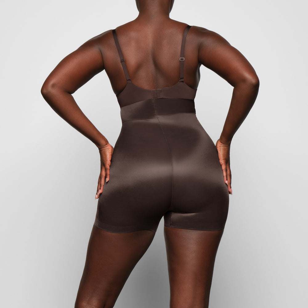 Skims BARELY THERE HIGH WAIST Korte Broek Koffie | DJA-158469