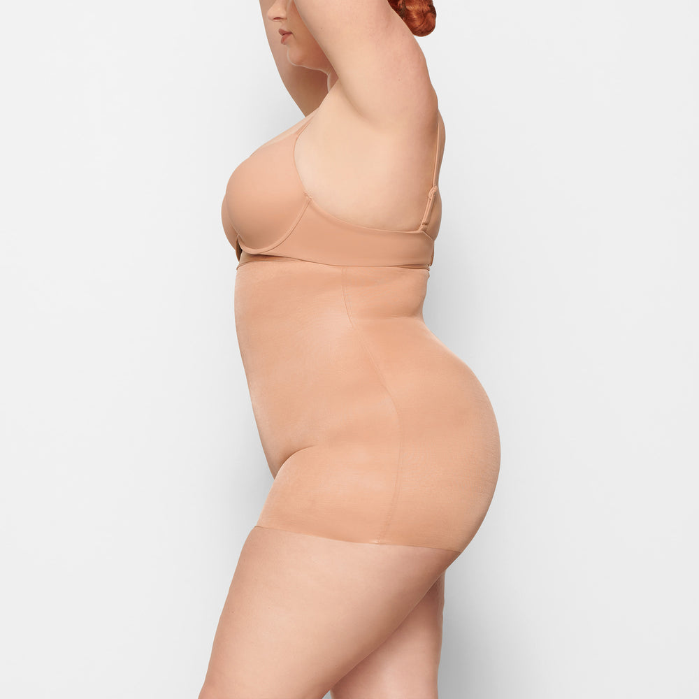 Skims BARELY THERE HIGH WAIST Korte Broek Beige | JDX-012396