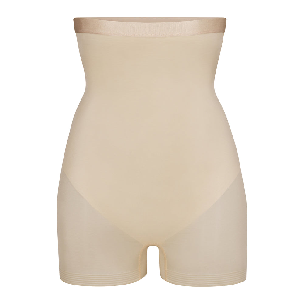 Skims BARELY THERE HIGH WAIST Korte Broek Bruin | QJL-781634