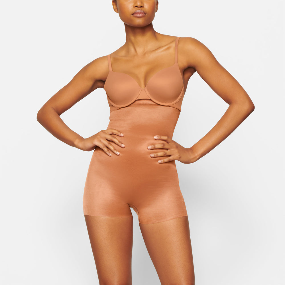 Skims BARELY THERE HIGH WAIST Korte Broek Abrikoos | XDV-495023
