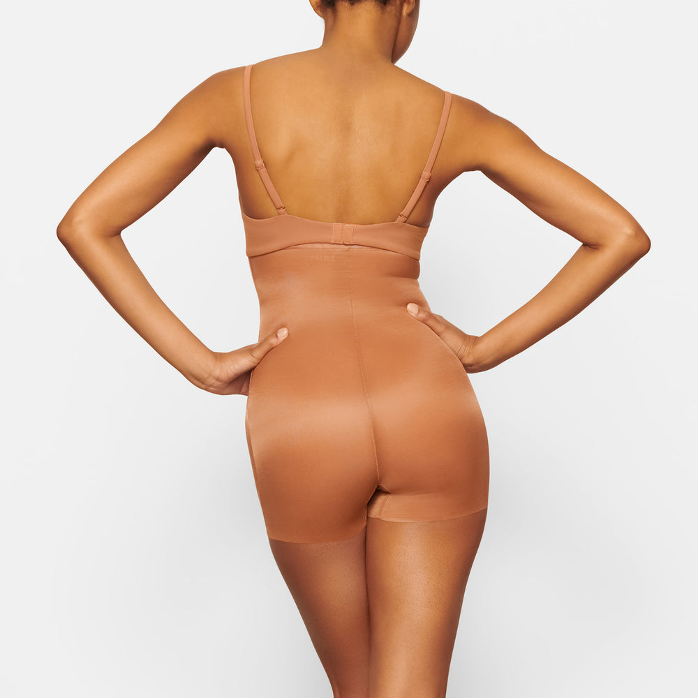 Skims BARELY THERE HIGH WAIST Korte Broek Abrikoos | XDV-495023