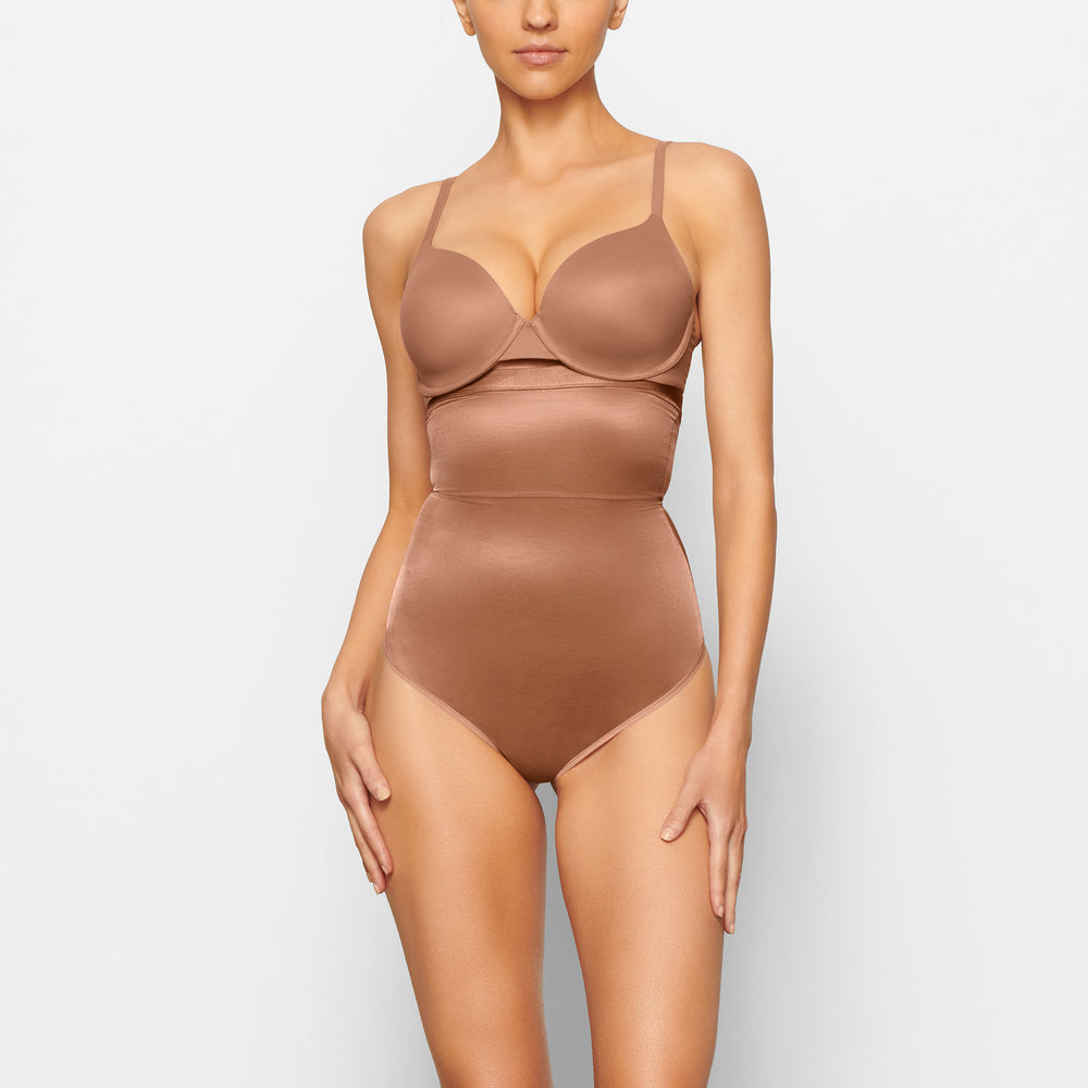 Skims BARELY THERE HIGH WAIST Thong Abrikoos | LKY-982730