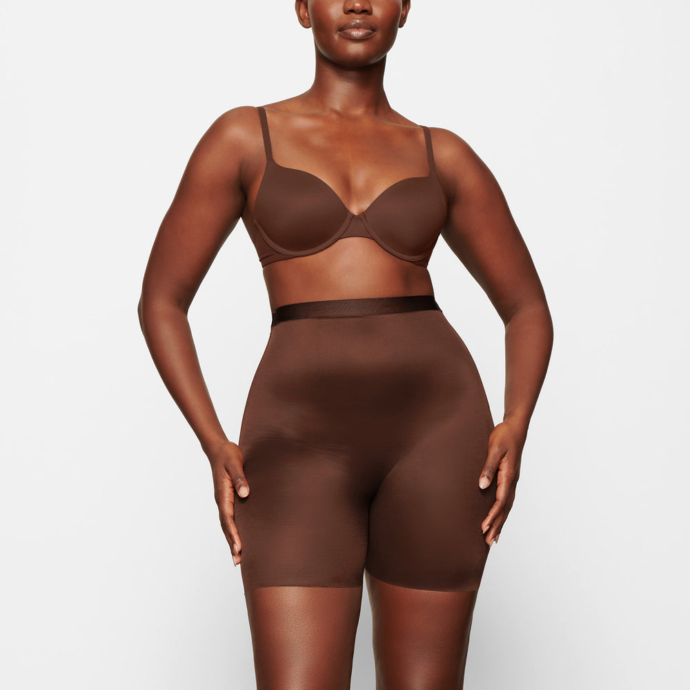 Skims BARELY THERE LOW BACK Korte Broek Chocola | SFC-238097