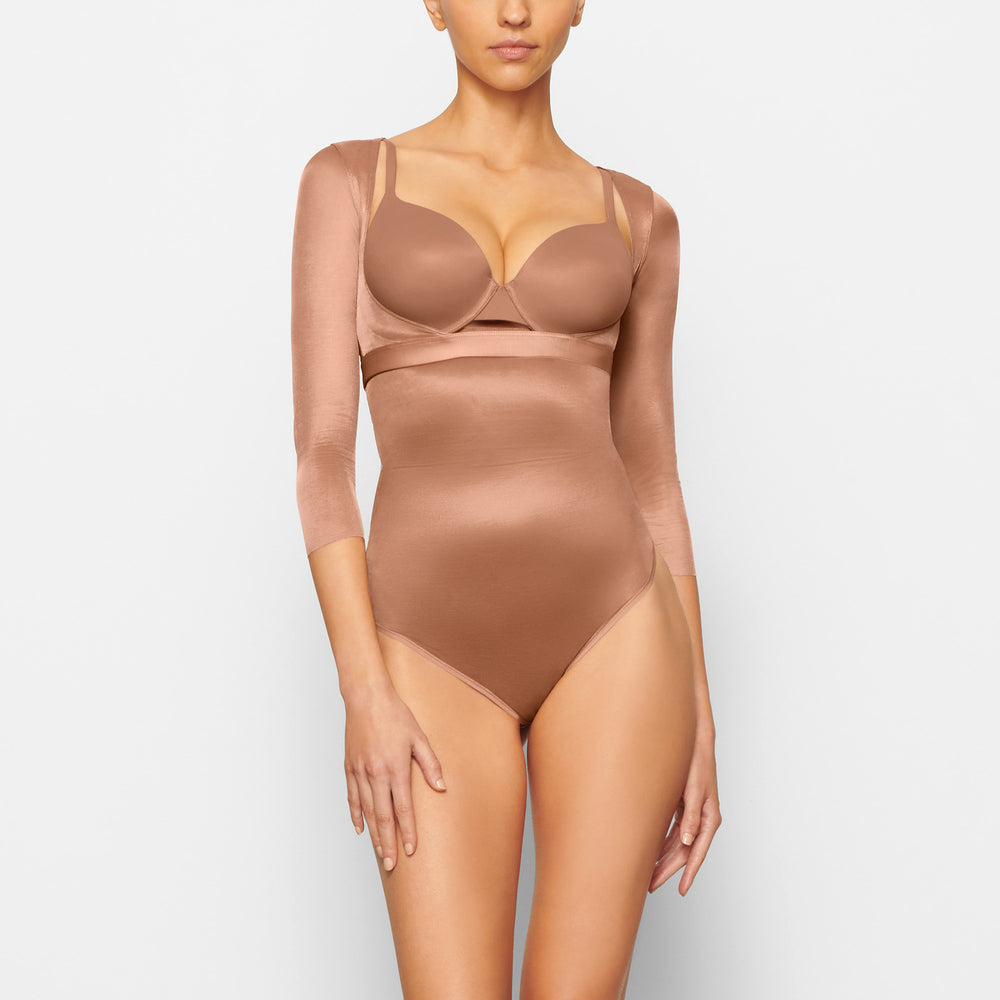 Skims BARELY THERE OPEN Arm Shapewear Abrikoos | ULT-729631