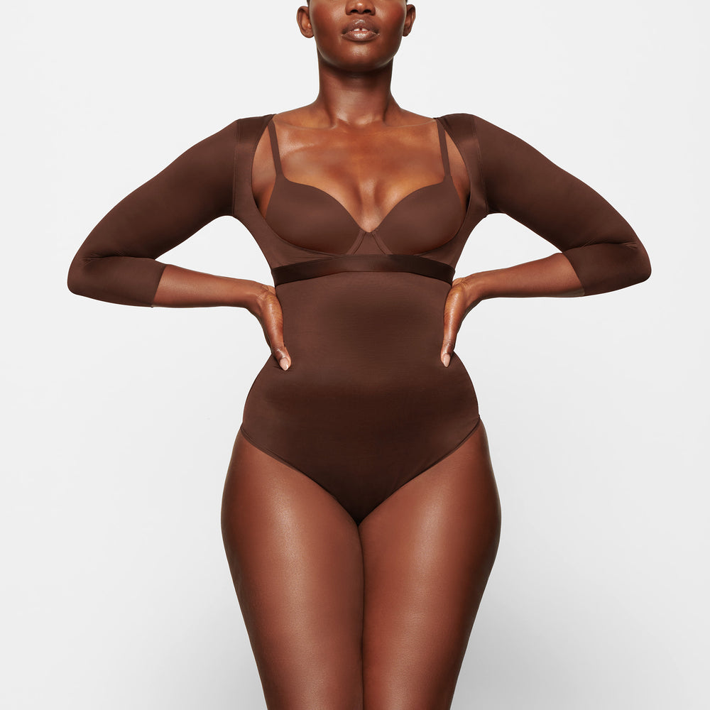 Skims BARELY THERE OPEN Arm Shapewear Chocola | UDL-783120