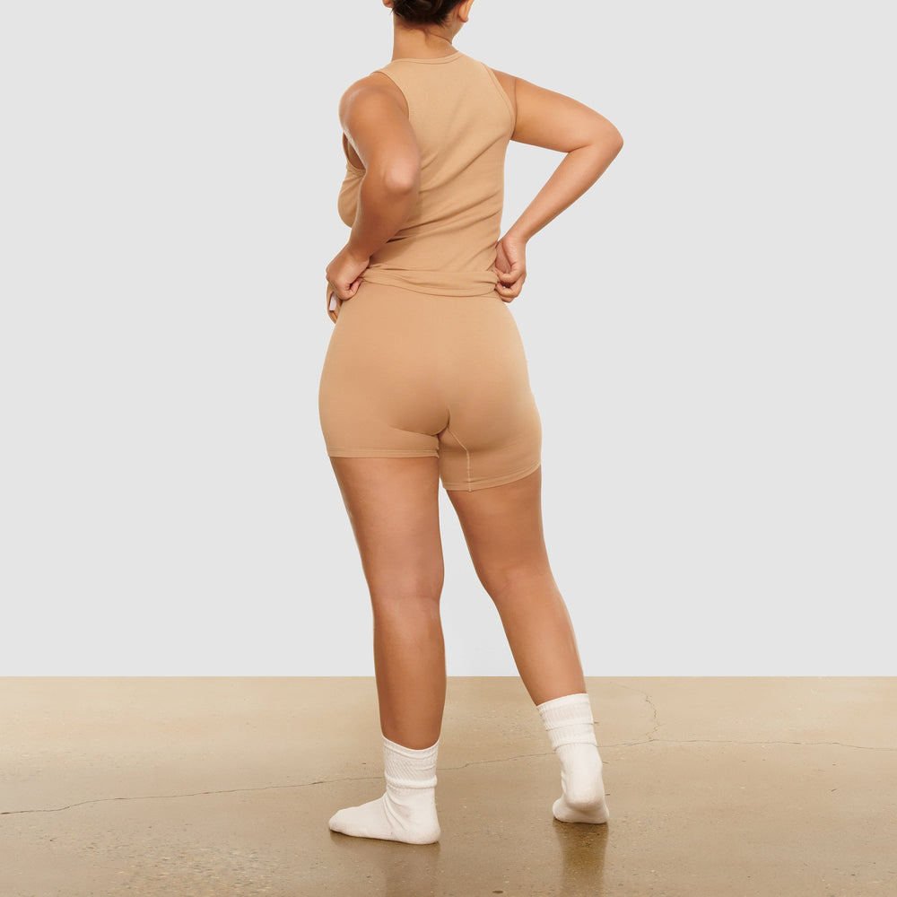 Skims BOYFRIEND Boxer Shorts Beige | KHN-251387