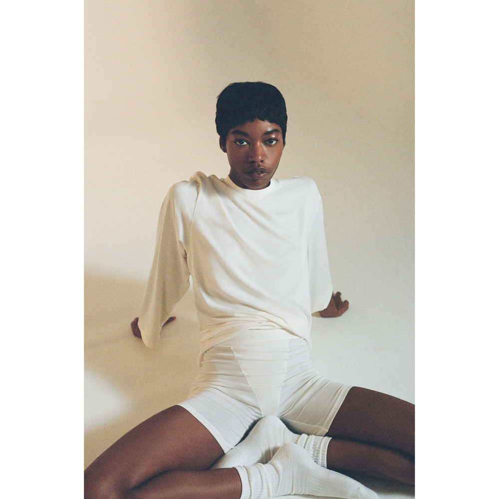Skims BOYFRIEND Boxer Shorts Beige | KHN-251387