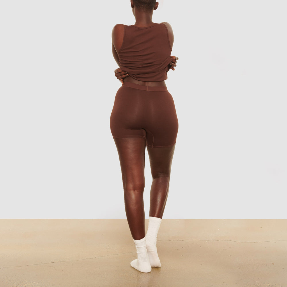 Skims BOYFRIEND Boxer Shorts Chocola | QKO-268714