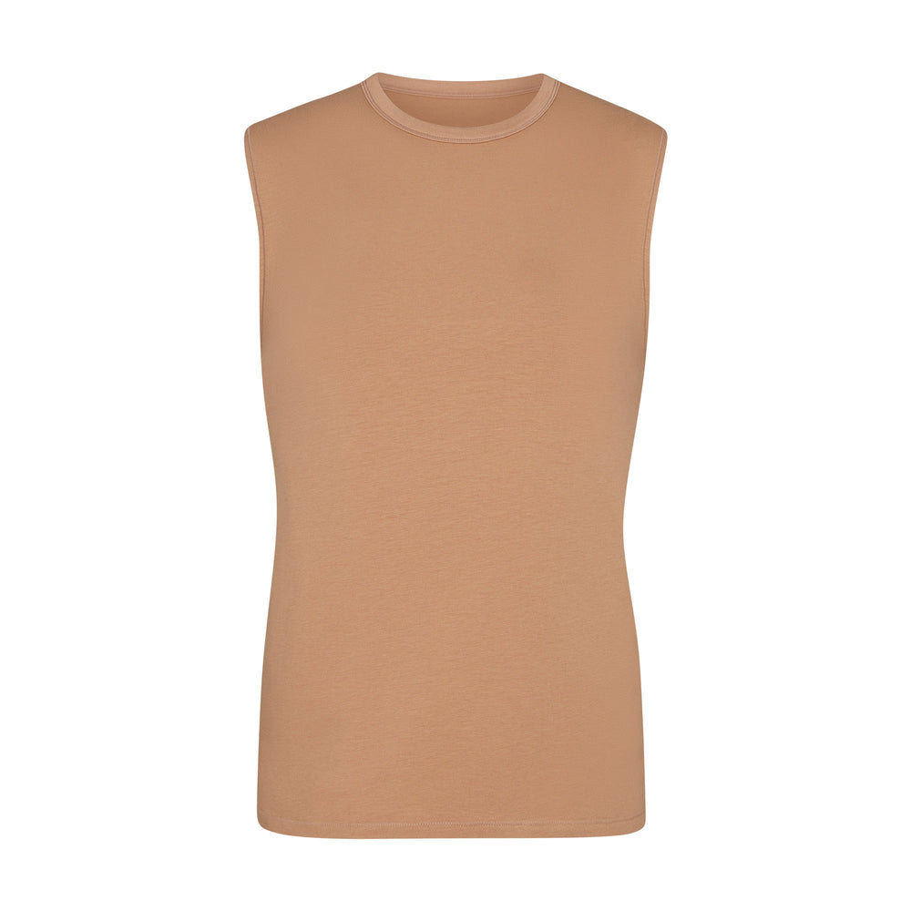 Skims BOYFRIEND MUSCLE Tank Abrikoos | MKX-384012