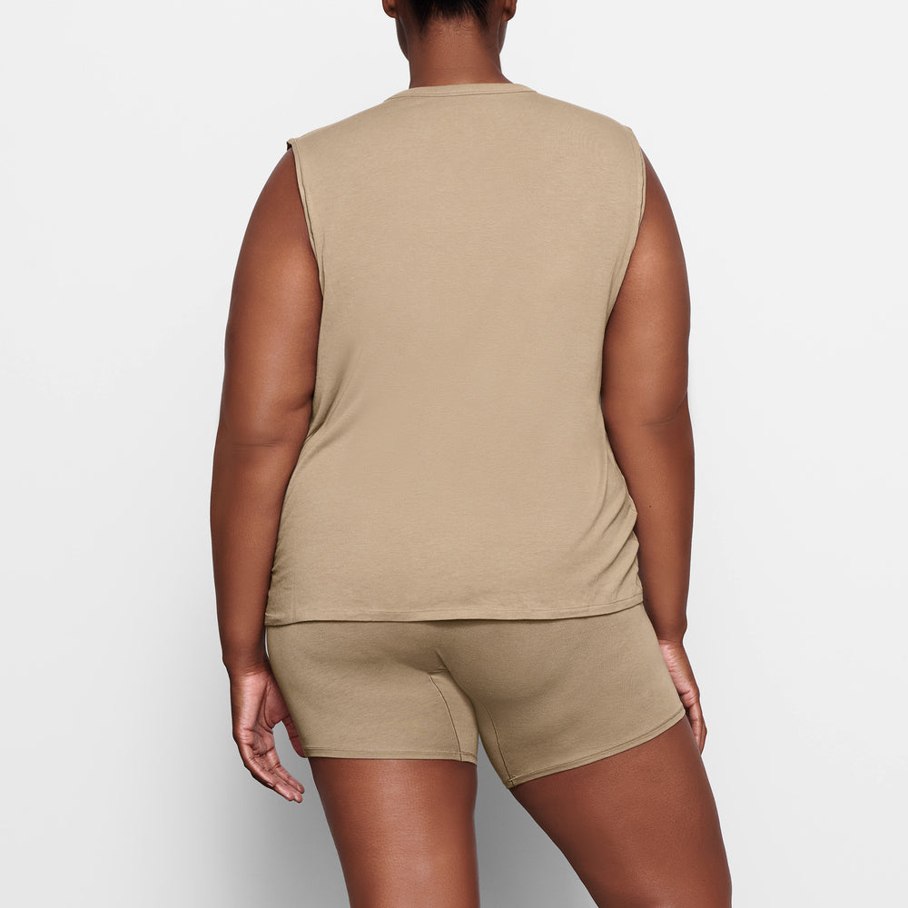 Skims BOYFRIEND MUSCLE Tank Abrikoos | OTM-061894