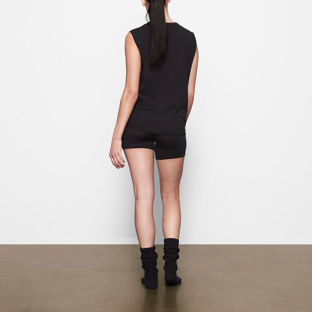 Skims BOYFRIEND MUSCLE Tank Zwart | ZVA-173926