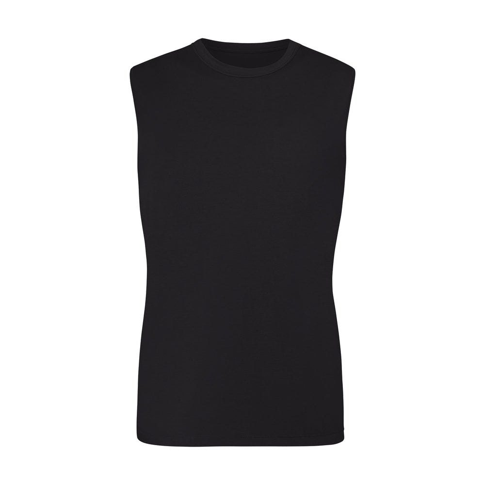 Skims BOYFRIEND MUSCLE Tank Zwart | ZVA-173926