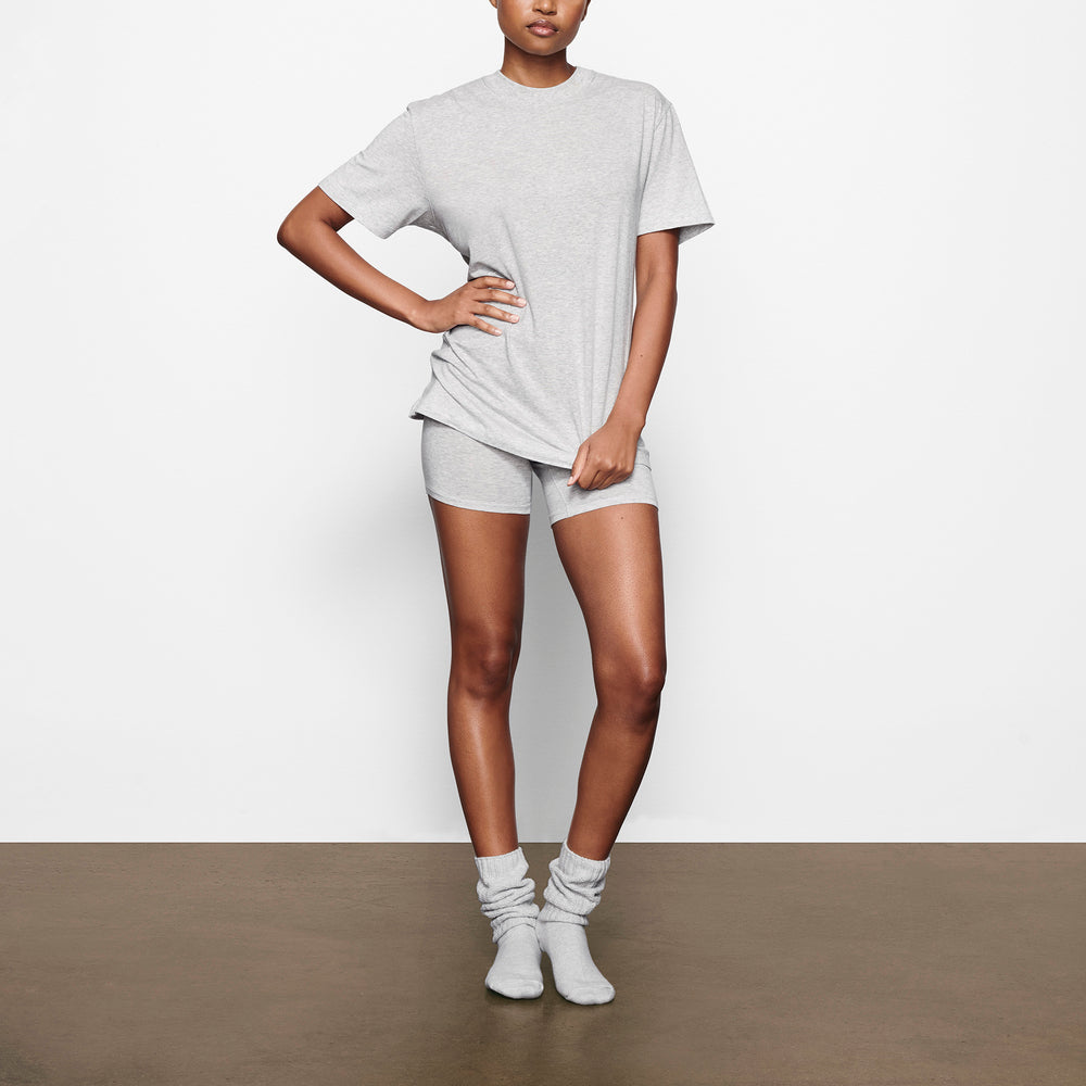 Skims BOYFRIEND T-shirt Lichtgrijs | MGU-502913