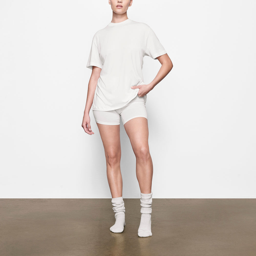 Skims BOYFRIEND T-shirt Wit | OCN-043865