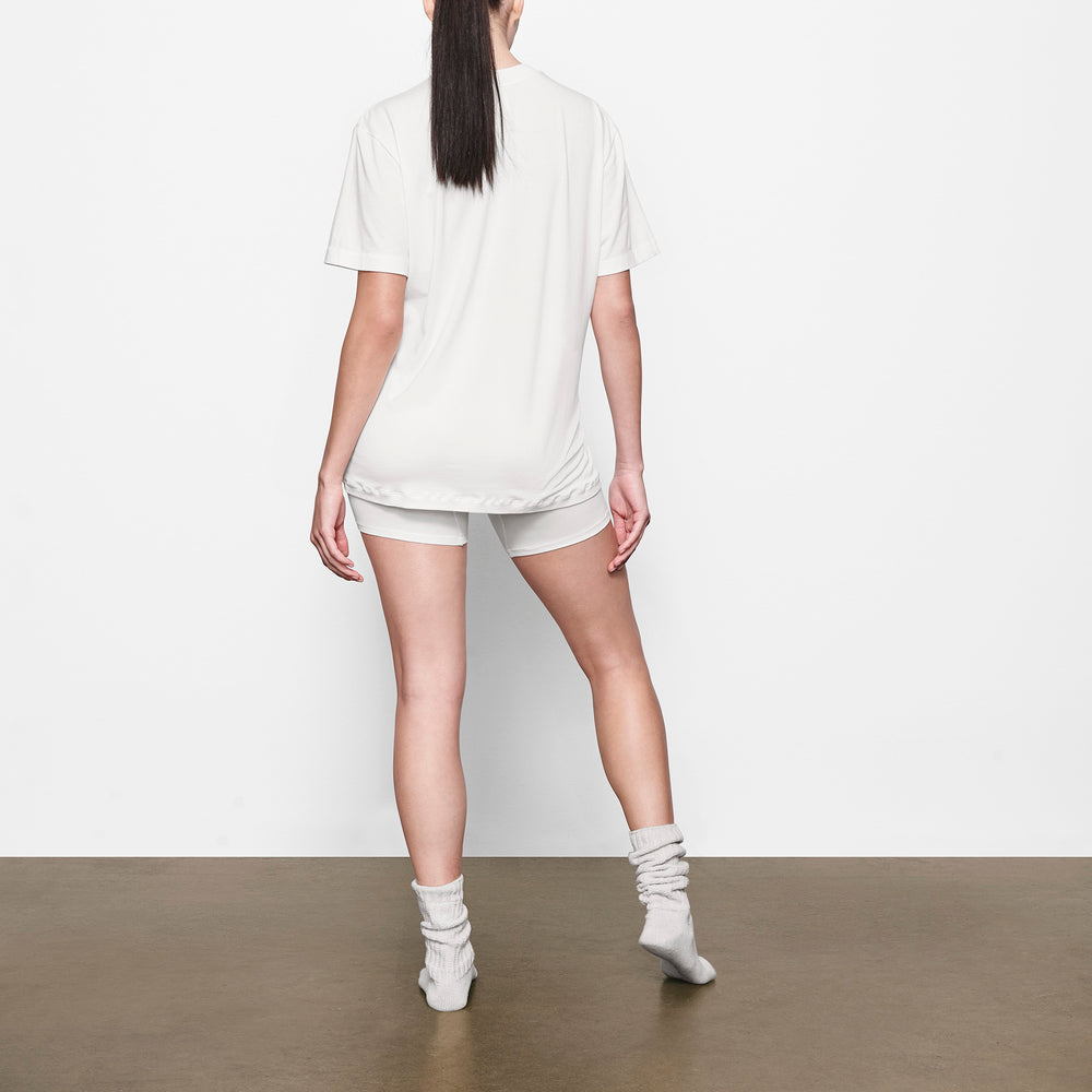 Skims BOYFRIEND T-shirt Wit | OCN-043865