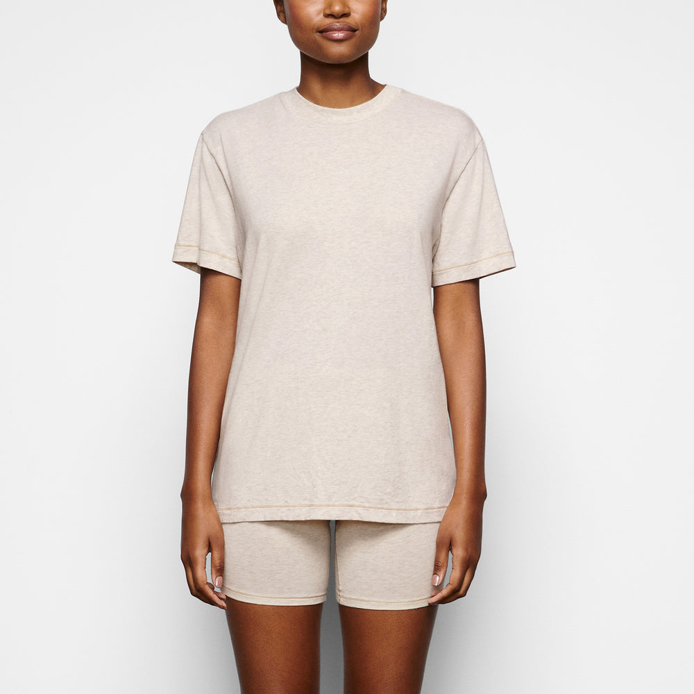 Skims BOYFRIEND T-shirt Wit | UFS-781562