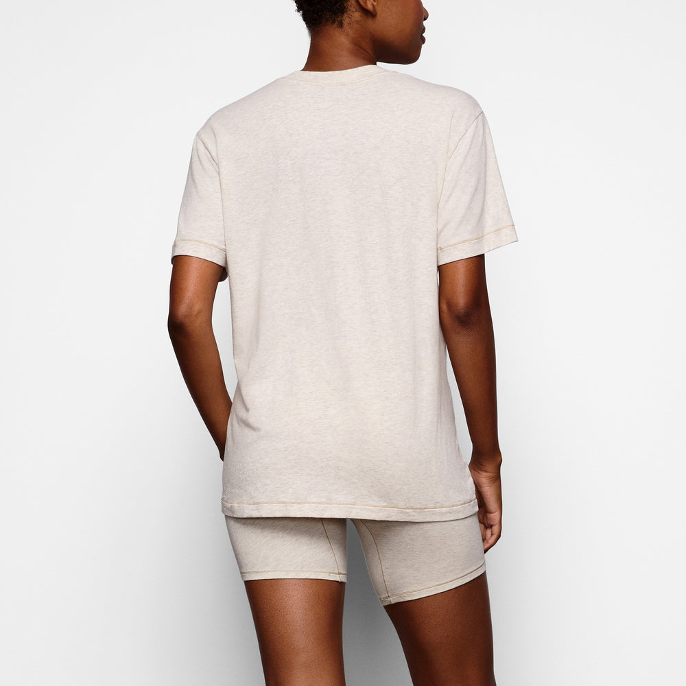 Skims BOYFRIEND T-shirt Wit | UFS-781562