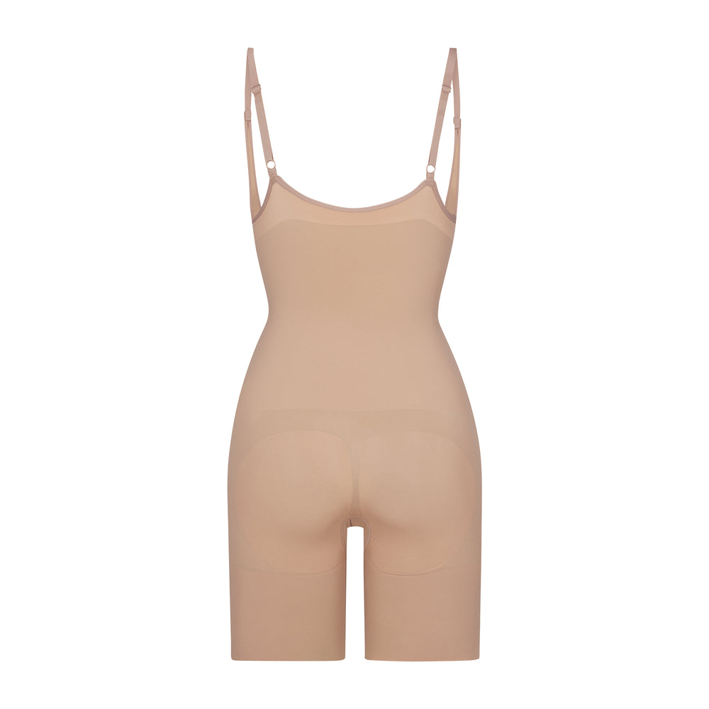 Skims BUTT ENHANCING Open Bust Bodysuit Beige | PIA-651892