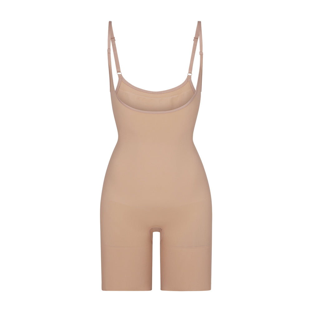 Skims BUTT ENHANCING Open Bust Bodysuit Beige | PIA-651892