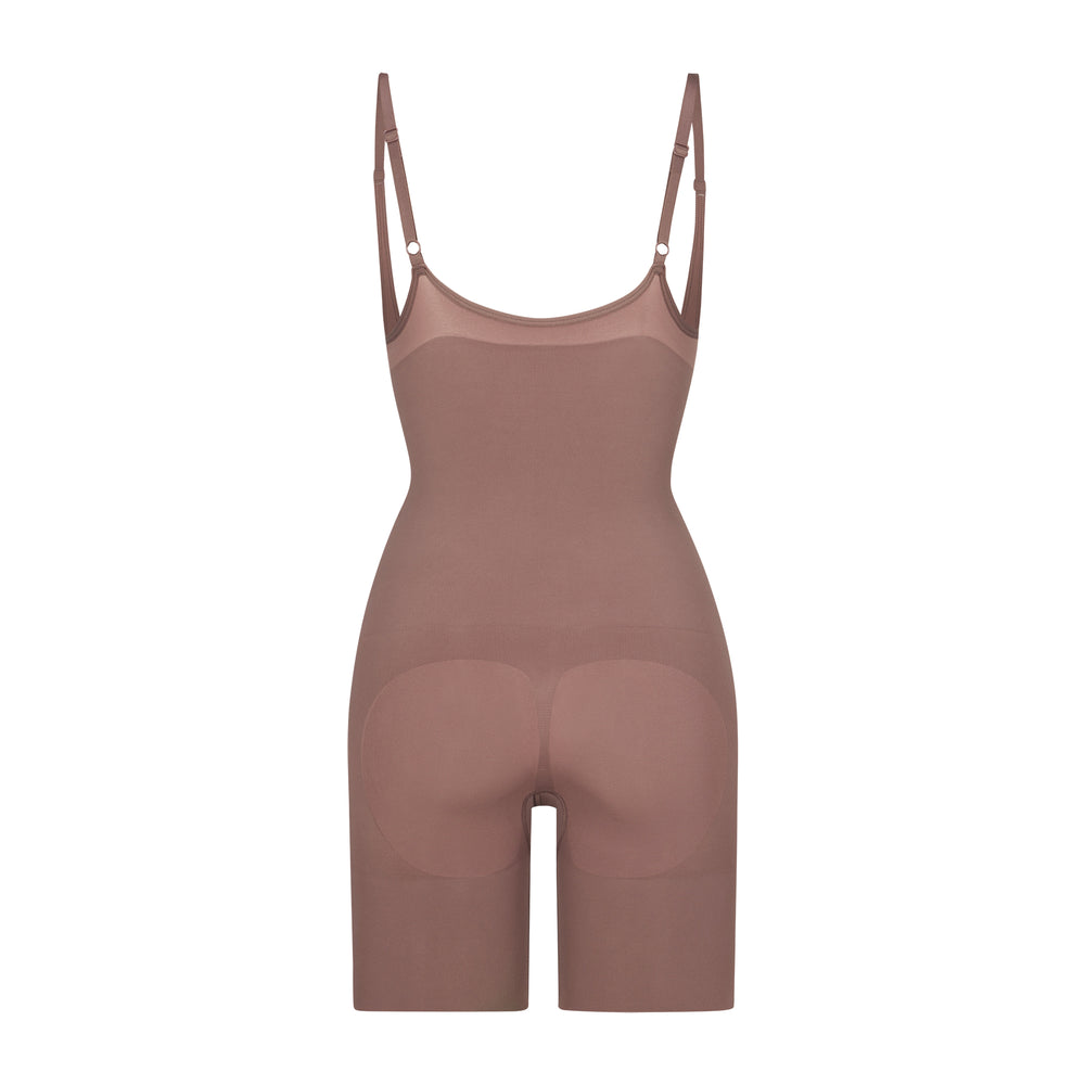Skims BUTT ENHANCING Open Bust Bodysuit Bruin | VZP-651382