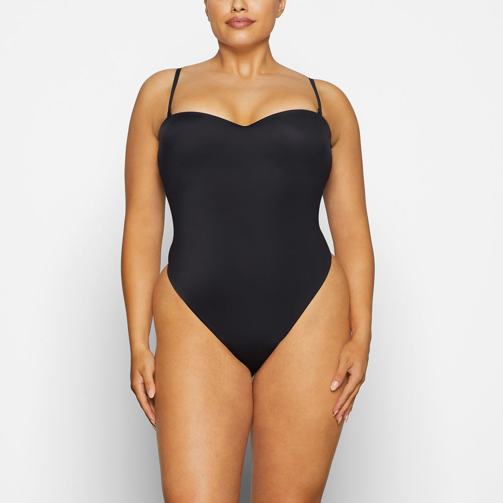 Skims CONTOUR LIFT STRAIGHT NECK Bodysuit Zwart | IPC-809637