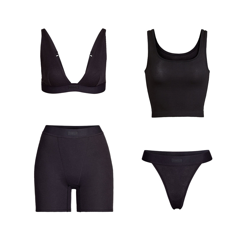 Skims COTTON EVERYDAY Bundle Zwart | TXA-902761