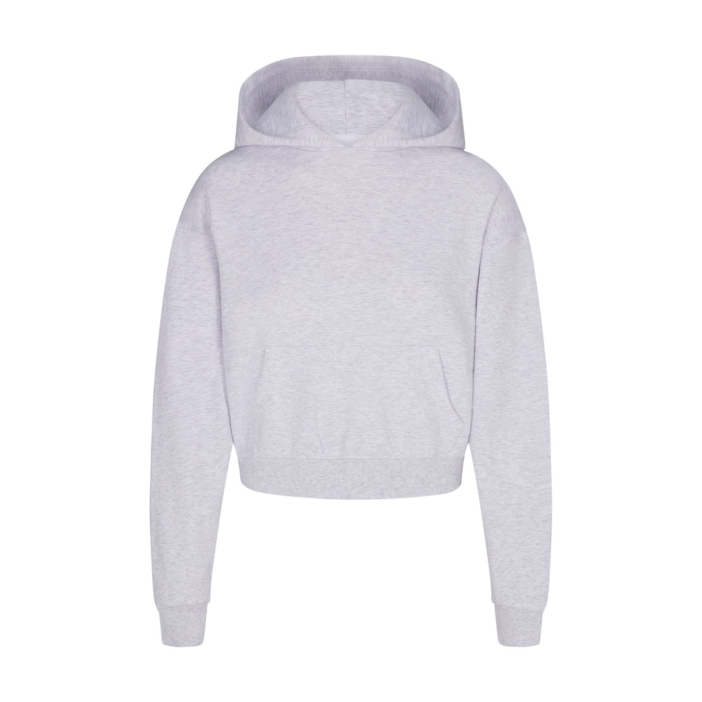 Skims COTTON FLEECE PULLOVER Hoodie Lichtgrijs | BVZ-632091