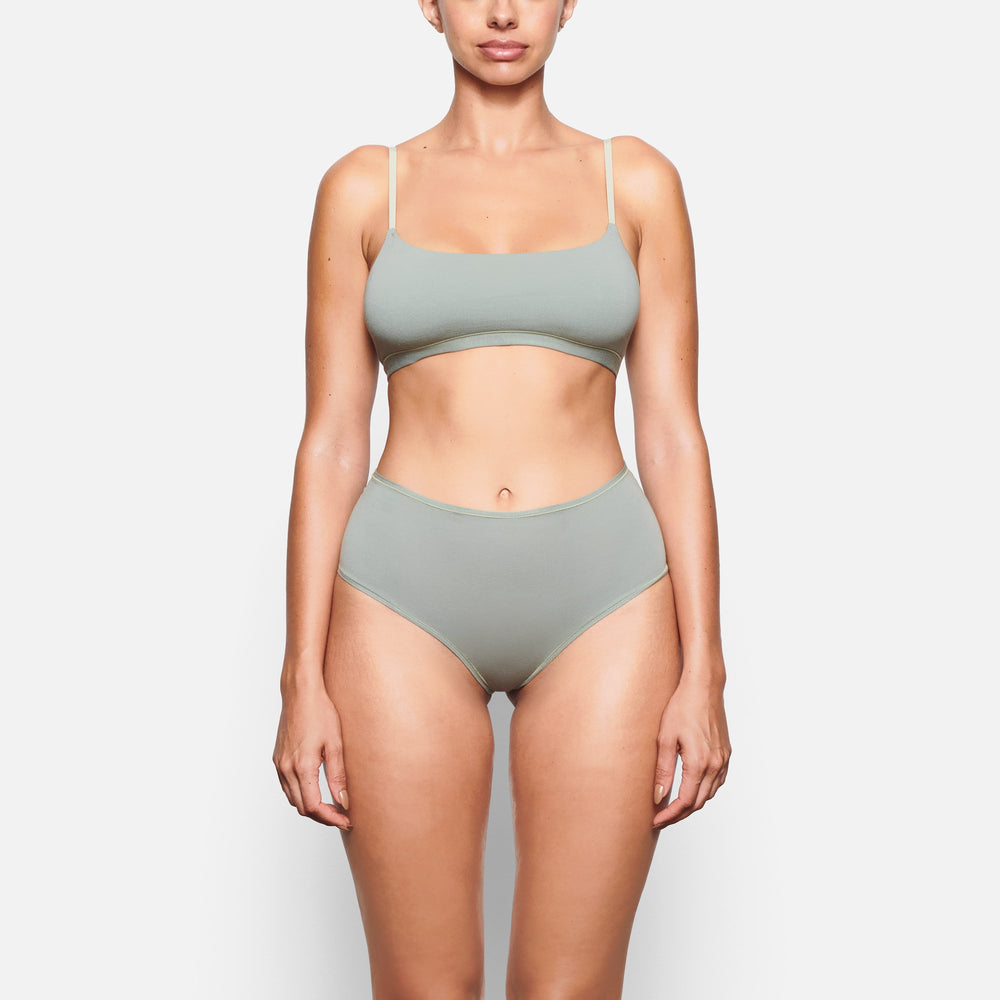 Skims COTTON JERSEY FULL Brief Blauw | AOX-014863