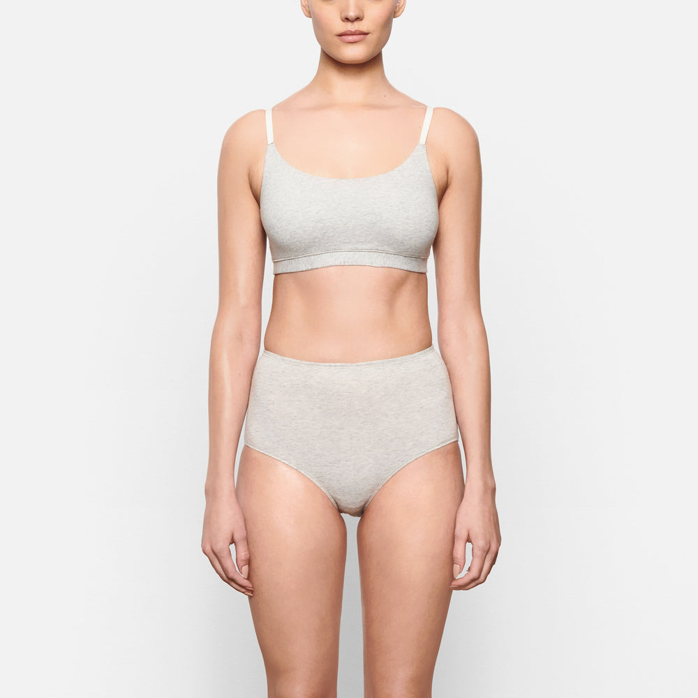 Skims COTTON JERSEY FULL Brief Lichtgrijs | UNQ-528163