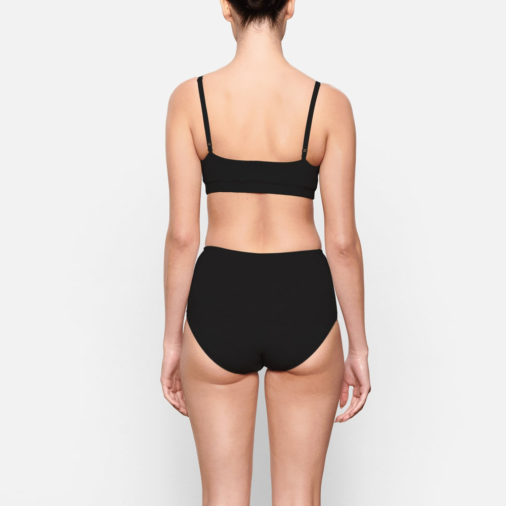 Skims COTTON JERSEY FULL Brief Zwart | UAZ-834095