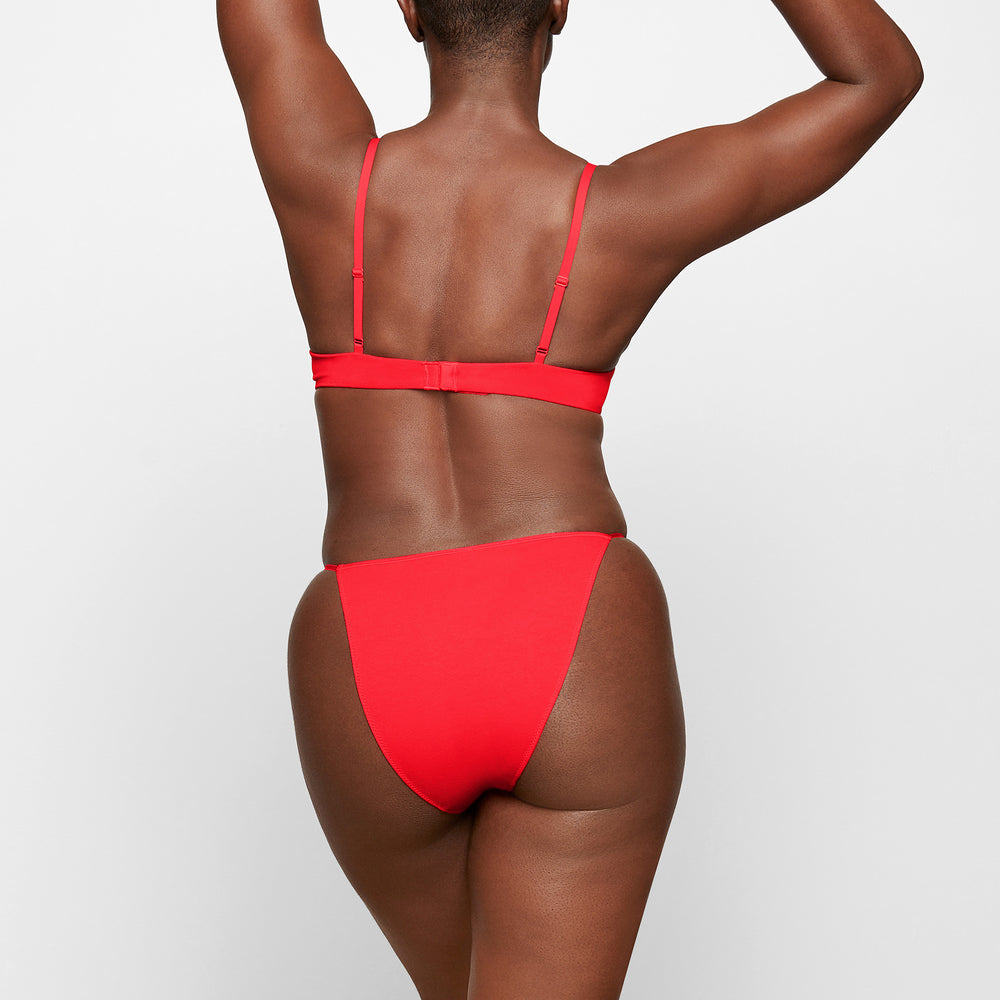 Skims COTTON JERSEY T-shirt Bra Rood | UBF-263845