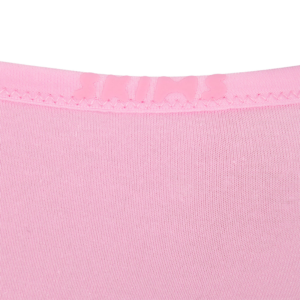 Skims COTTON LOGO Cotton Bodysuit Roze | FNT-126378