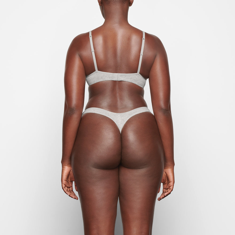 Skims COTTON LOGO DEMI Underwire Bra Lichtgrijs | OGR-821679