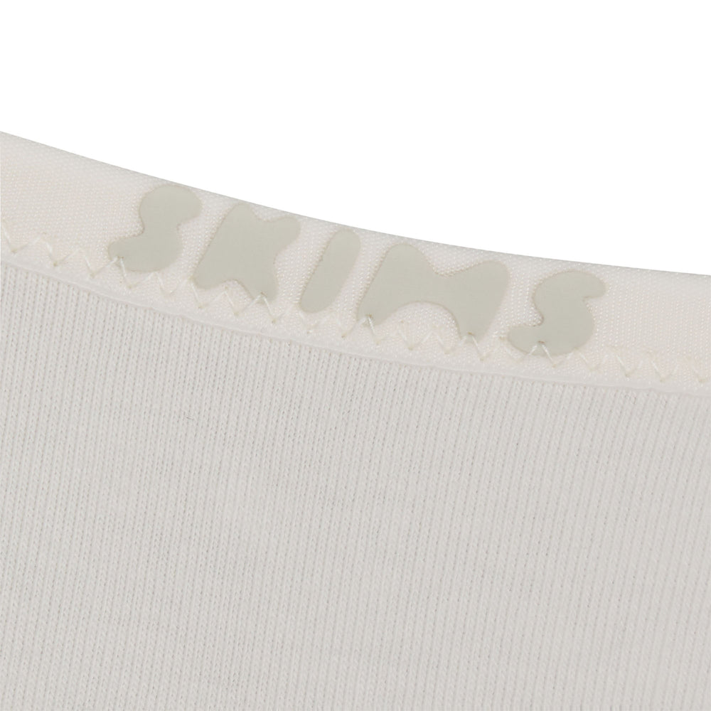 Skims COTTON LOGO DIPPED Thong Wit | EBX-028791