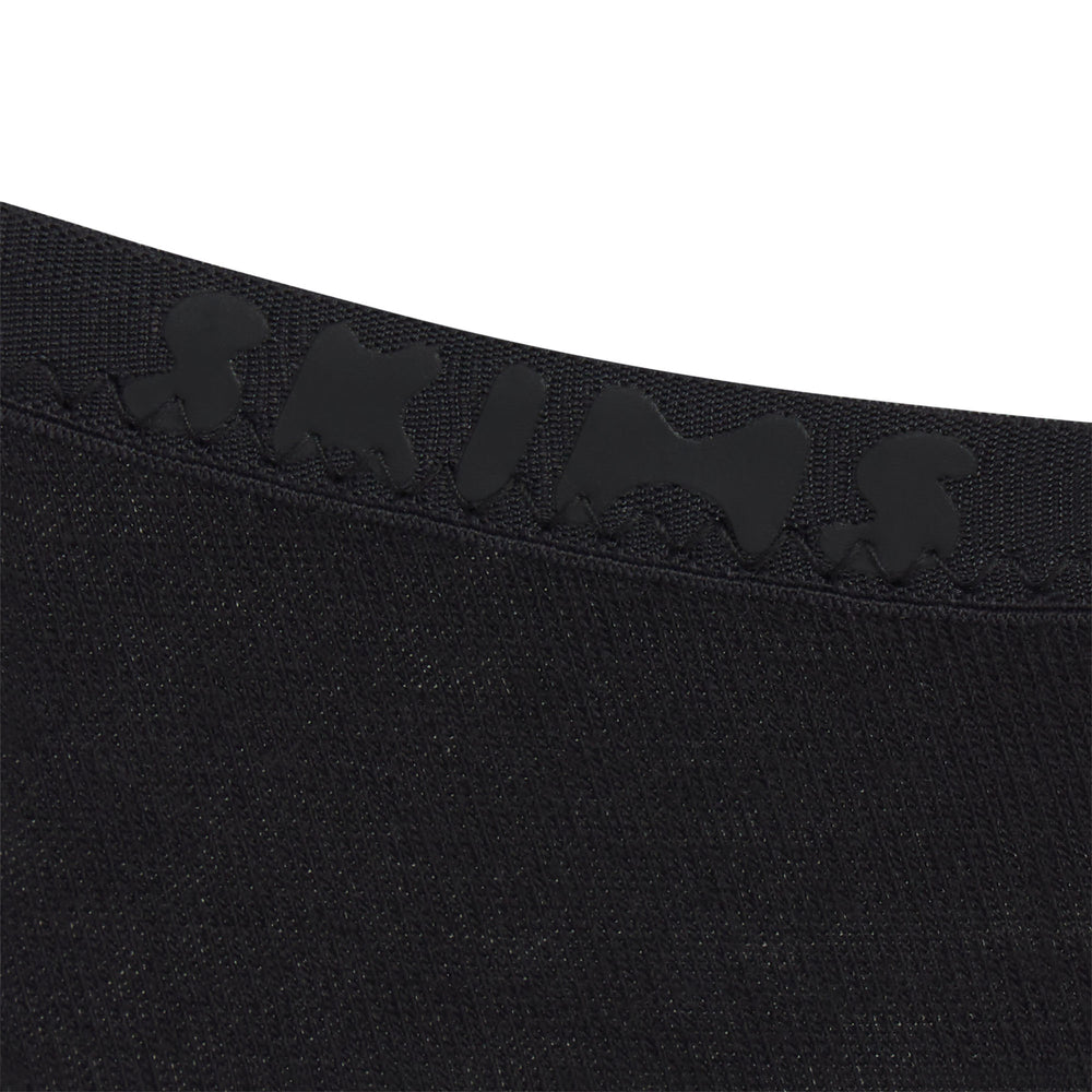 Skims COTTON LOGO DIPPED Thong Zwart | RQM-917248
