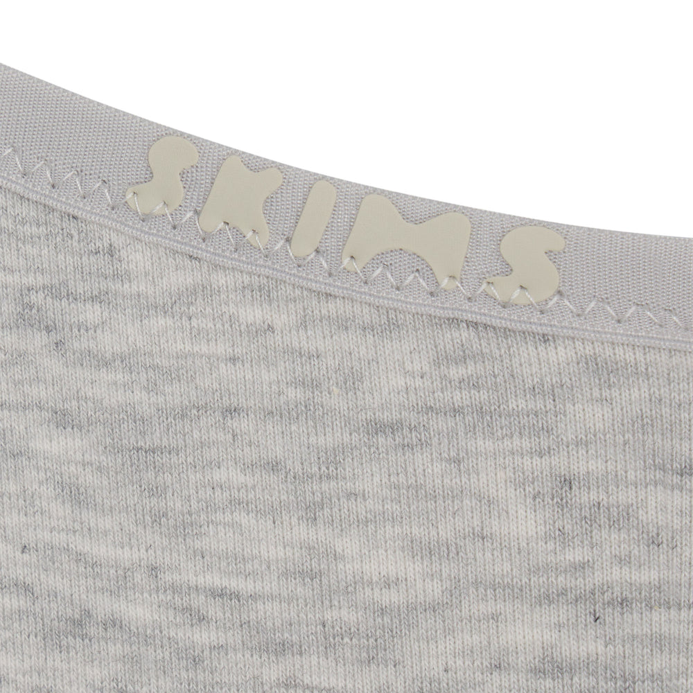 Skims COTTON LOGO HIGH LEG Bikini Lichtgrijs | WNI-214395