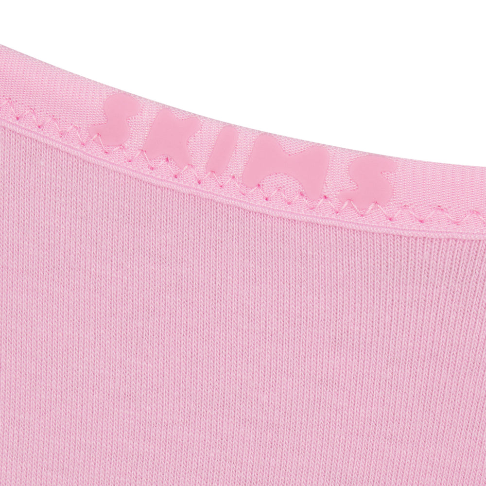 Skims COTTON LOGO HIGH LEG Bikini Roze | SMV-362195