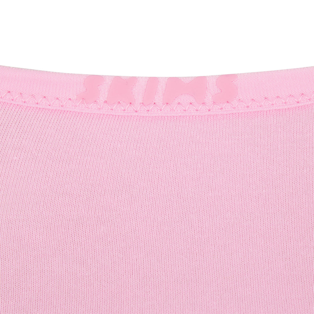 Skims COTTON LOGO Tank Roze | WLS-487320