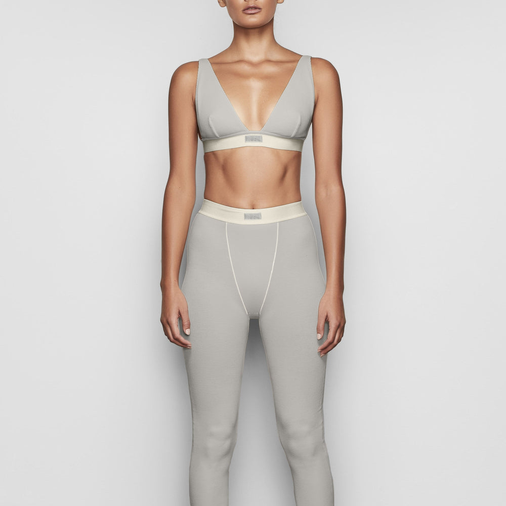 Skims COTTON RIB Leggings Blauw | NOI-571983