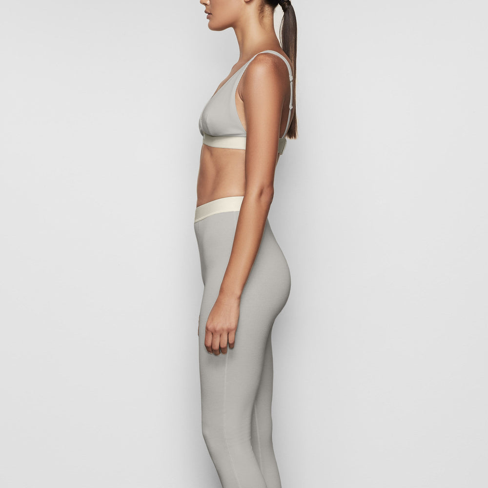 Skims COTTON RIB Leggings Blauw | NOI-571983