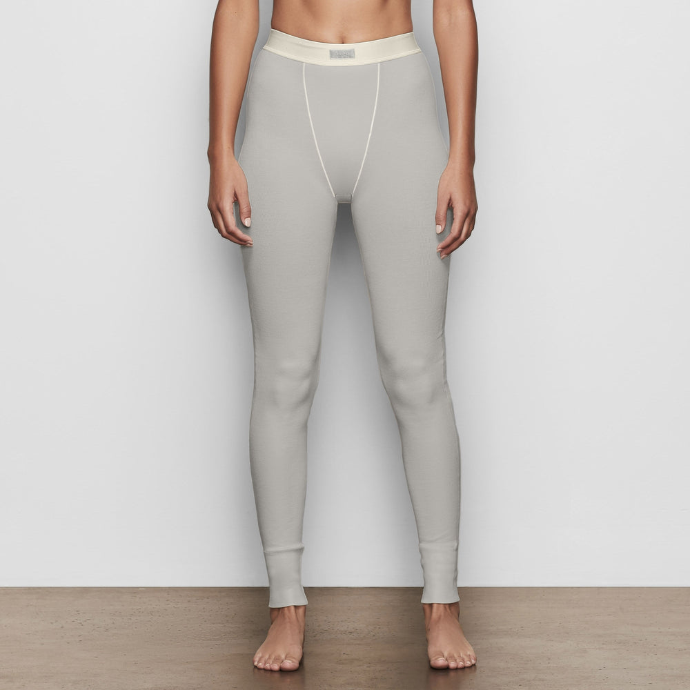 Skims COTTON RIB Leggings Blauw | NOI-571983