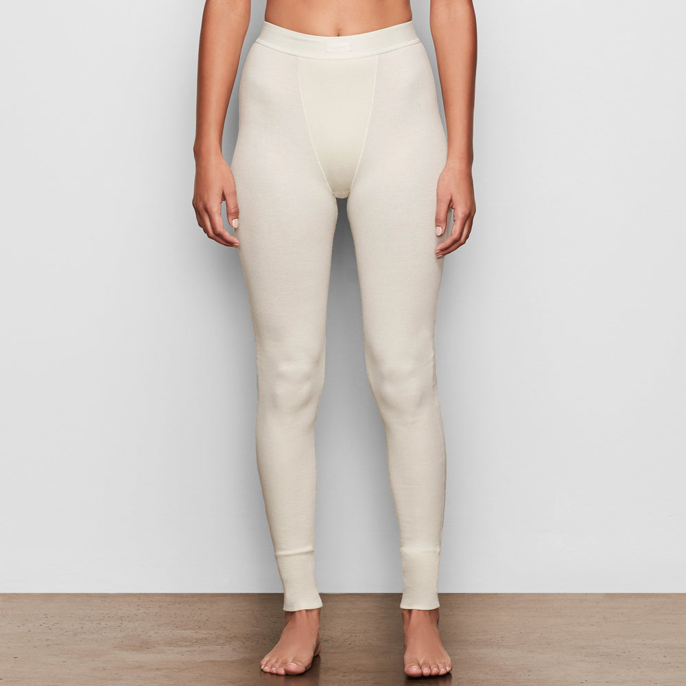 Skims COTTON RIB Leggings Wit | FBM-126759