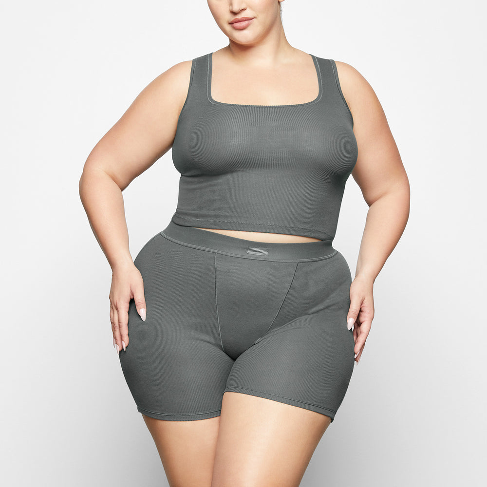 Skims COTTON RIB Pack Tank Diepgekleurd | KQU-869514